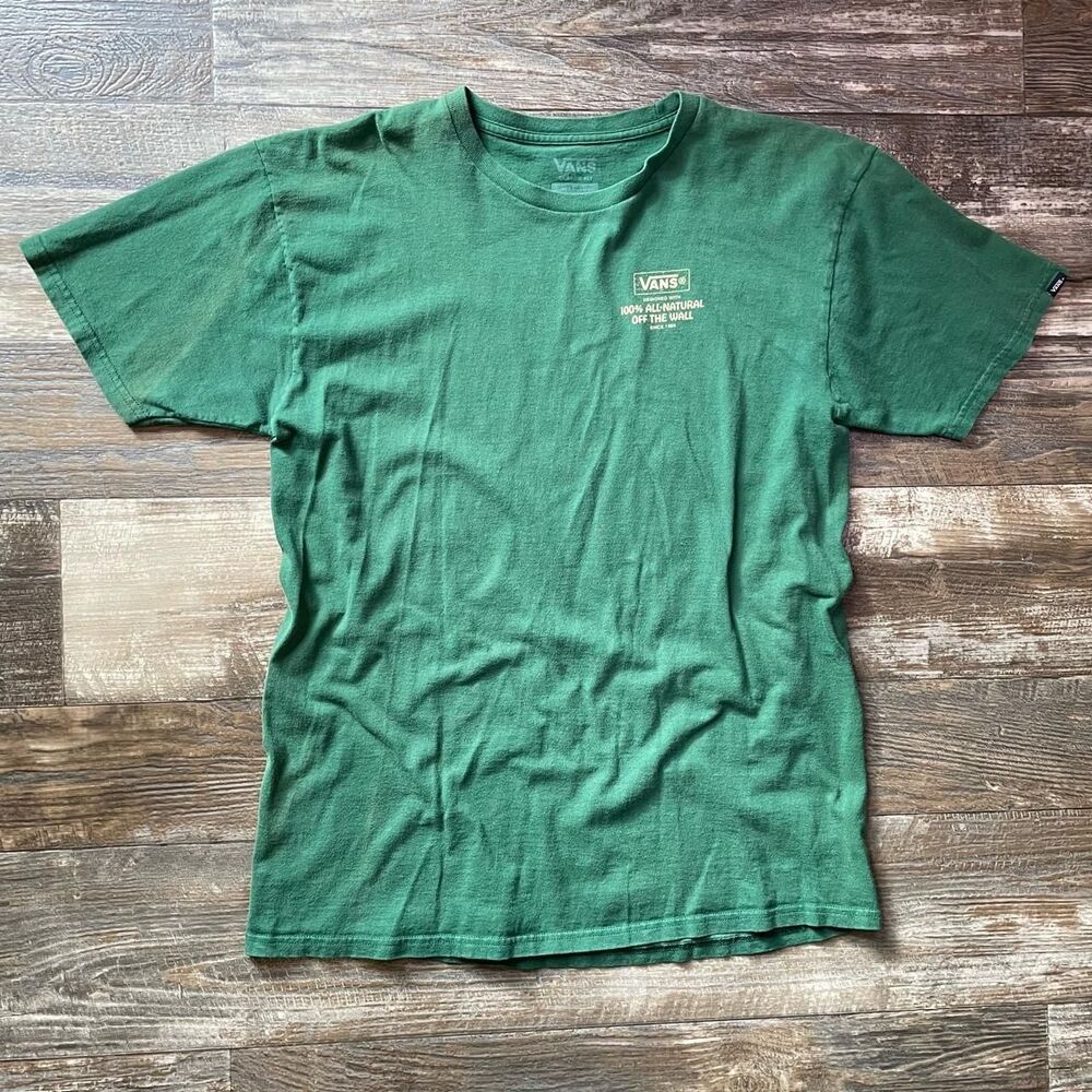 Vans Men's Green T-shirt
